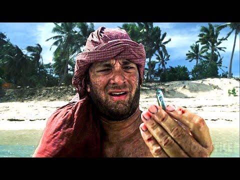 How to survive on an island with a ball, an iceskate and an ugly dress | Cast Away | CLIP