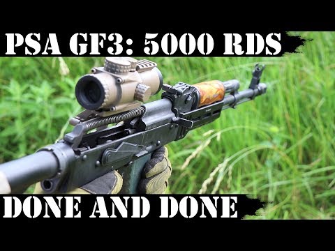 PSA GF3: 5,000 Rounds Later - Done and Done!