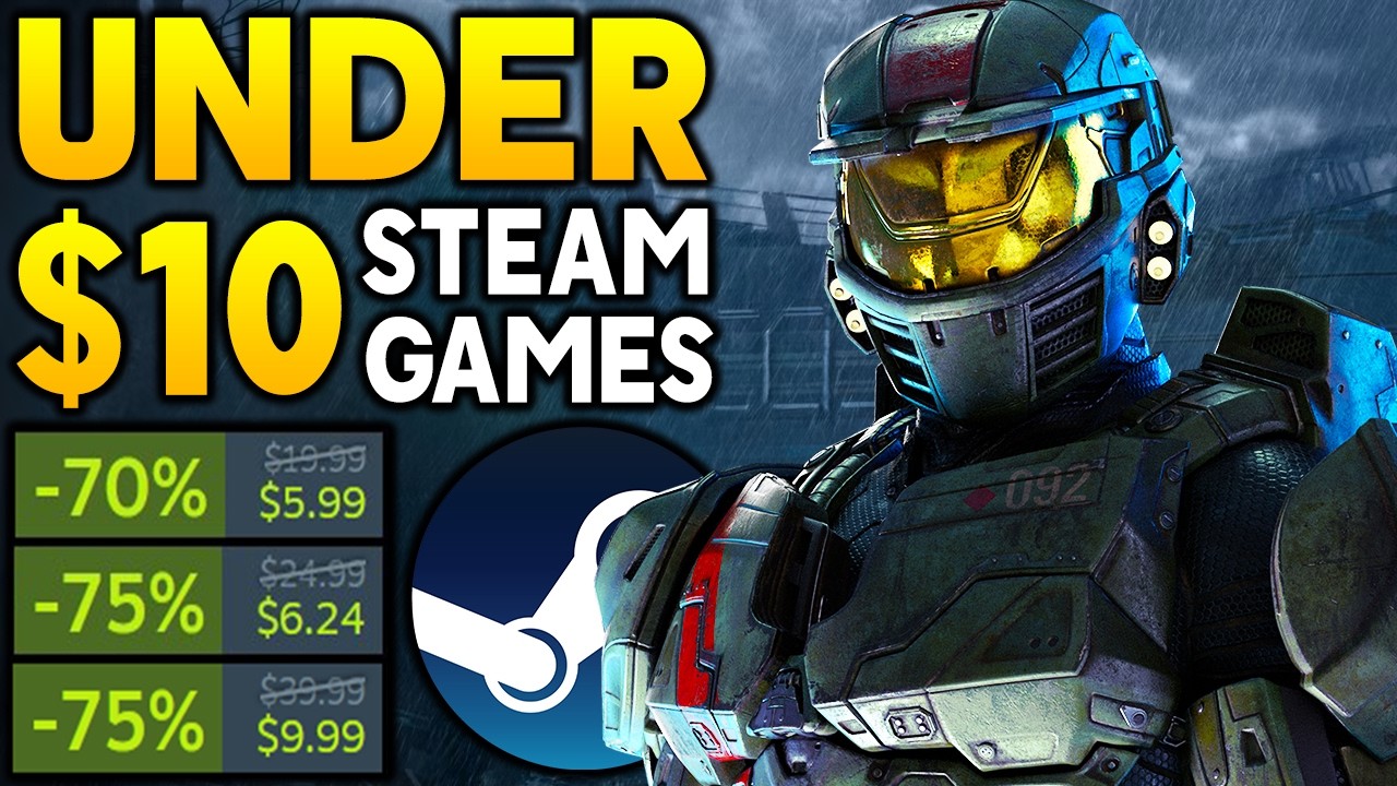 GREAT STEAM PC GAME DEALS UNDER $10 RIGHT NOW - SUPER CHEAP STEAM GAMES!