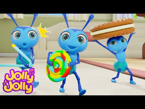 Ants Go Marching | Where are my cookies? + More | Jolly Jolly - Learn and Play - Nursery Rhymes