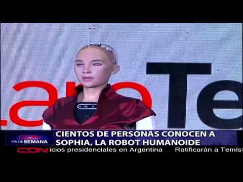 Hundreds of people know Sophia, the humanoid robot
