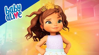Baby Alive em Português Brasil 👑 A Boneca Princesa Ellie Crescendo 🌈 Desenhos Animados Infantil 💕