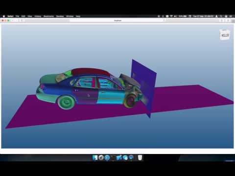 LS-Dyna Post processing - D3Plot WebGL