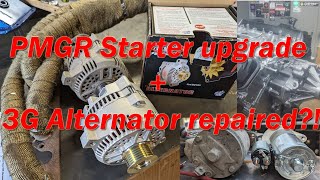 PMGR starter upgrade, and fixing our 3G alternator