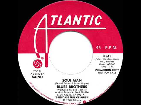 1979 Blues Brothers - Soul Man (mono radio promo 45)