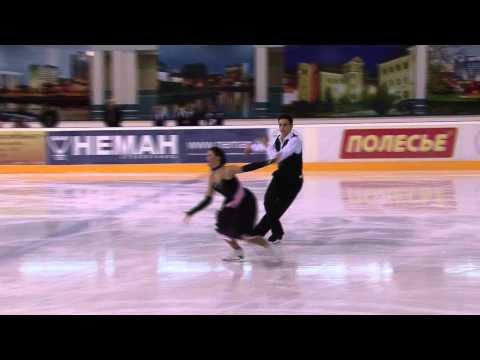 2 L. STEFFAN / B. STEFFAN (GER) - ISU JGP Minsk 2013 Junior Ice Dance Short Dance