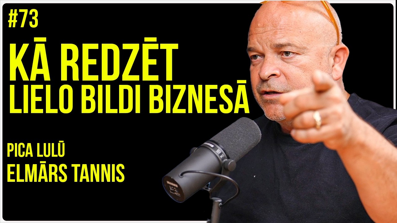 ELMĀRS TANNIS - Pica Lulū, 8 milj., bankrots, 50'000 picas mēnesī, Robins Šarma, filozofija
