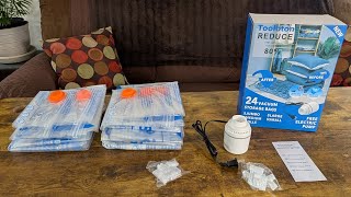 Tooloton Vacuum Storage Bags 24 pack Review 