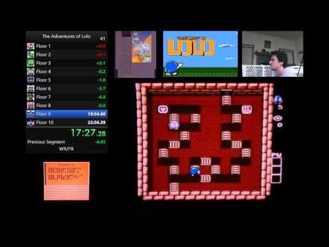 NES Adventures of Lolo 22:31 [Previous WR] - Speedrun