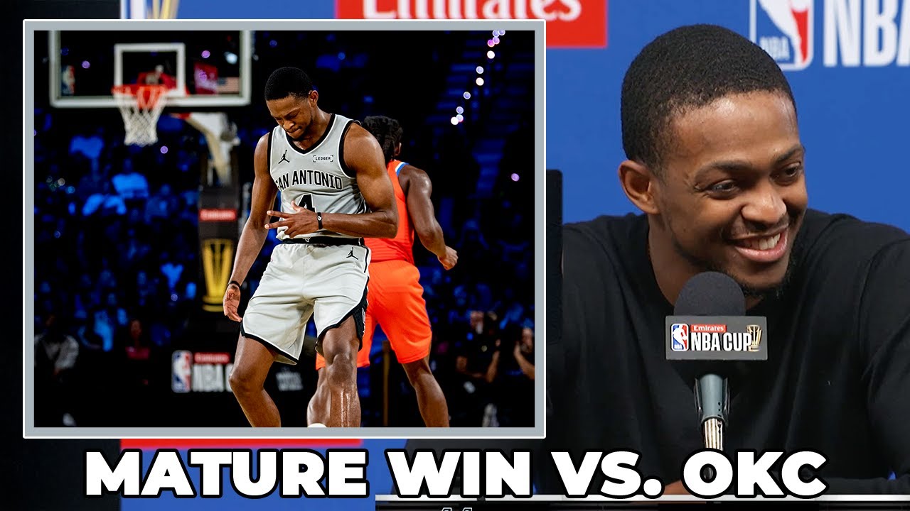 De’Aaron Fox on Spurs Earning Mature Win vs. OKC