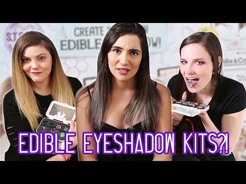 食用アイシャドーキットを試してみた（feat.Simply Nailogical & ThreadBanger (We Tried Edible Eyeshadow Kits (feat. Simply Nailogical & ThreadBanger))