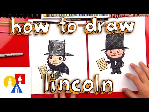 How To Draw A Cartoon Abraham Lincoln... - VideoLink