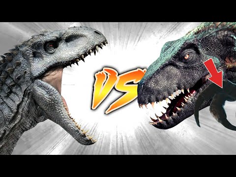Indoraptor VS Indominus Rex PART 2 [Who Would Win?]