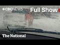 CBC News: The National | Spring blizzard traps hundreds of drivers in Alberta