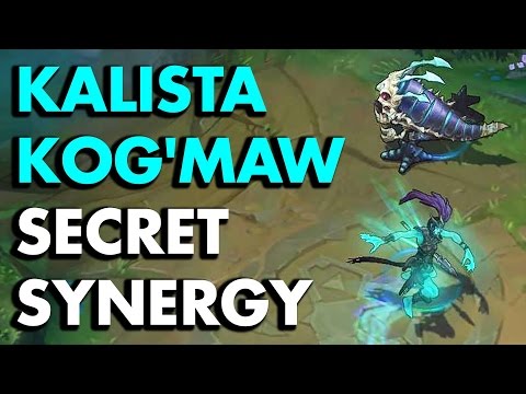 KALISTA & KOG'MAW MONTAGE! - Secret Synergy