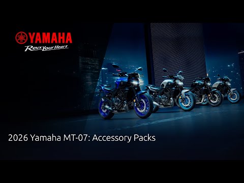 2026 Yamaha MT-07: Accessory Packs