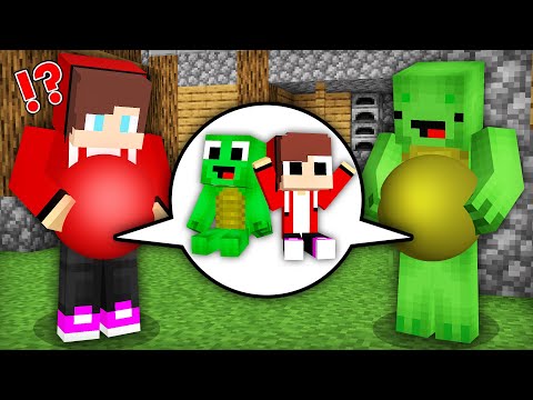 How Mikey & JJ Born Baby JJ and Baby Mikey in Minecraft (Maizen Mazien Mizen)