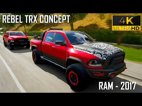 'Unleashing the Ultimate Power: Rebel TRX Concept 2017 | A Game-Changer in Off-Roading!'
