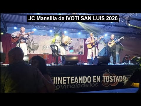 JC Mansilla de IVOTI en Las Chacras San luis 2026 Jineteando en Tostado