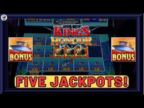 CRAZY BINGO SESSION With FIVE JACKPOTS!!!! | King's Honour, Wild Outlaws, Reel Em' In & More!