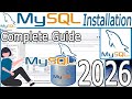 How To Install MySQL On Windows 10 11 2026 Update MySQL Server MySQL Workbench Complete Guide