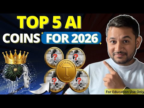 🔥 Why These Top 5 AI Crypto Coins That Could Explode by 2026?  (Explained)