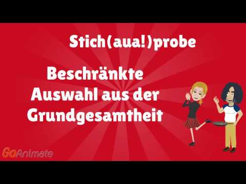 Statistik einfach erklärt - Grundgesamtheit und Stichprobe