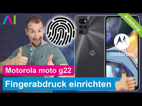Motorola moto g22 - Fingerabdruck einrichten • 📱 • 👆🏼 • 🔐 • Anleitung | Tutorial
