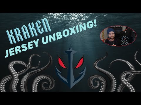 Seattle Kraken NHL Third Jersey Unboxing!