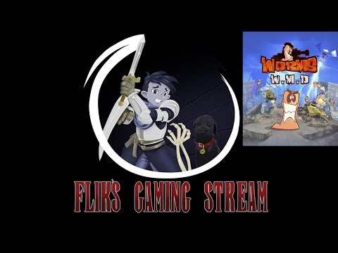 Flik's Gaming Stream 26/8/16 - Worms W.M.D