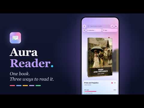 Aura Reader: EPUB, Speed & TTS video thumbnail