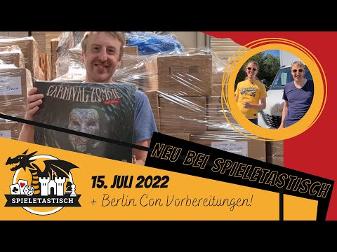 Neu bei spieletastisch.de - 15. Juli 2022