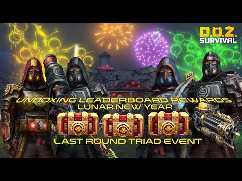 Unboxing Triad Leaderboard Rewards: DOZ Survival : Dawn of Zombies Survival Gameplay