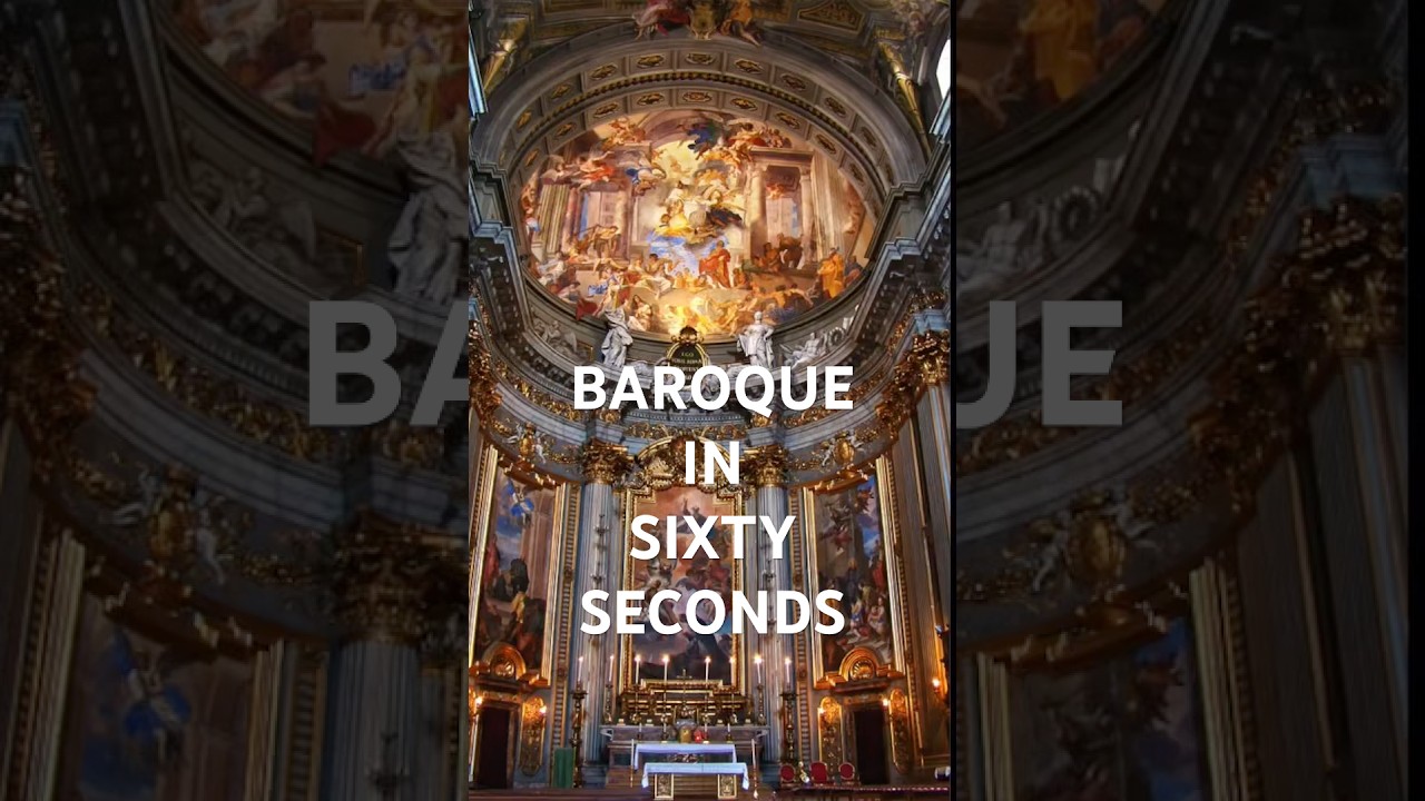 Baroque in 60-seconds #shorts