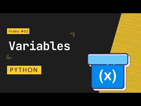 Python #2 : Les variables : déclaration, affectation et utilisation