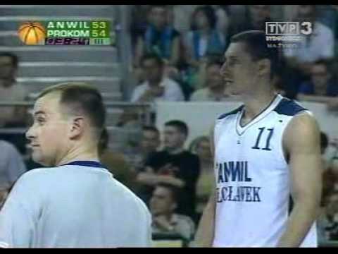 Anwil Włocławek - Prokom Trefl Sopot sezon 2002/2003 part 4/7