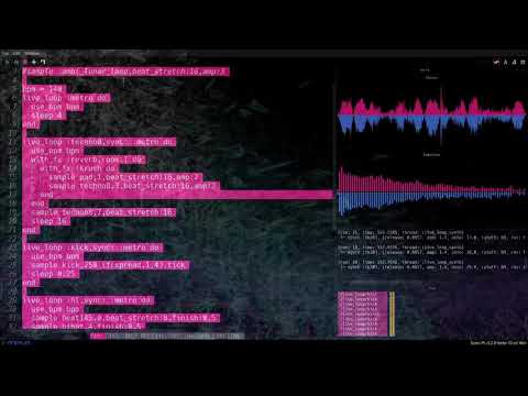 Sonic Pi live coding ver.9