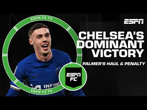 FULL REACTION to Chelsea's DOMINANT victory vs. Everton 💪 'IT WAS A COMPLETE PERFORMANCE' | ESPN FC