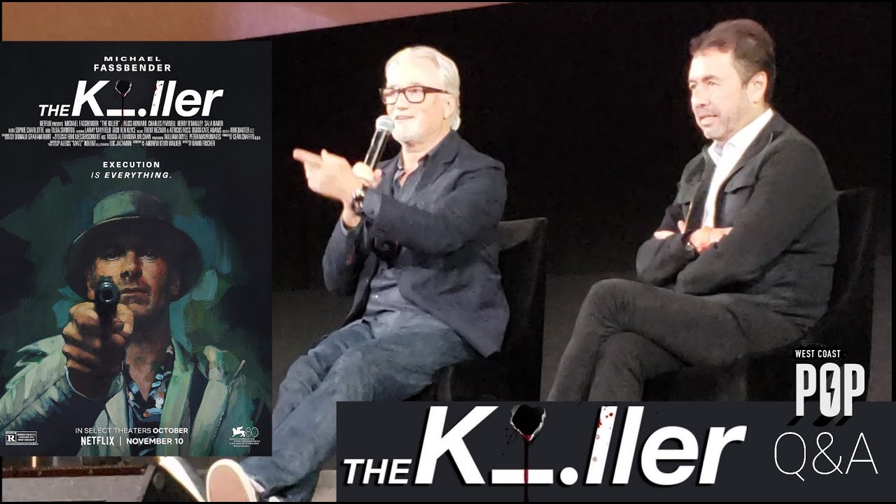 THE KILLER - Q&A w/ David Fincher & Ren Klyce LIVE from the Egyptian Theatre - Hollywood CA