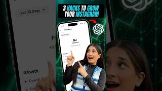 3 Hacks to grow your instagram with AI🤯