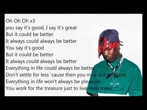 Lil Yachty - Better ft. Stefflon Don lyrics video