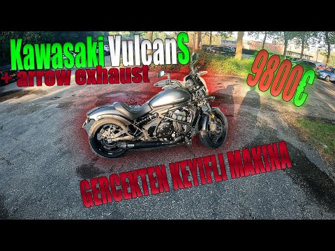 Kawasaki Vulcan S - Test sürüşü/ Hollanda