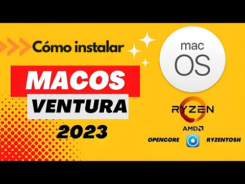 Instala macOS Ventura en  PC RYZEN . Guía definitiva 2023