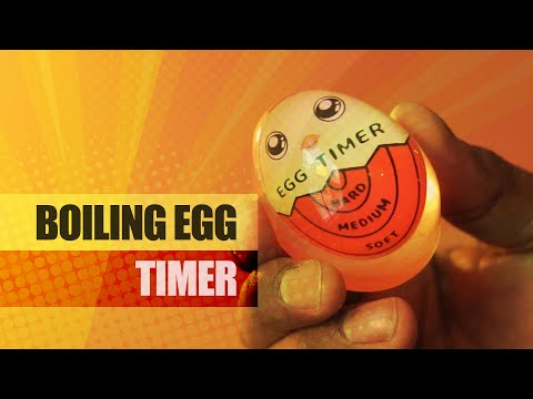 Overview & DEMO: Lasubst Egg Timer for Boiling Eggs Soft Hard Boiled Egg Timer That Changes Color