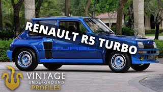 Renault R5 Turbo | Vintage Underground Profiles