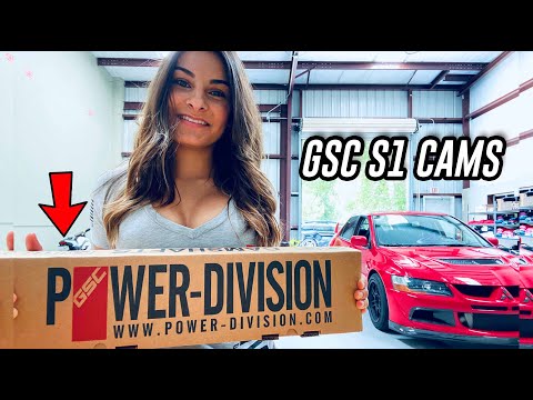 GSC POWER DIVISION CAMS FOR MY EVO 8