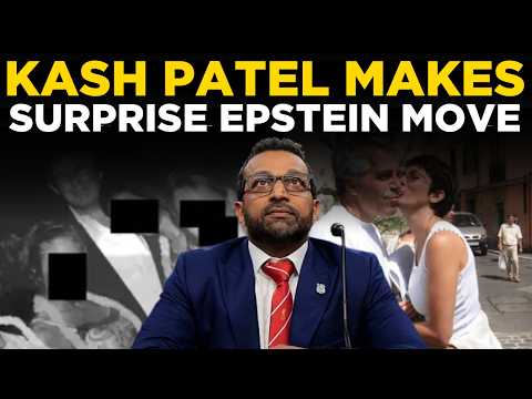 Epstein Files LIVE | Kash Patel Sparks Major Controversy | Kash Patel Twist Sends Shockwaves