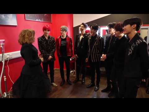 janet jackson meet BTS at MAMA 2018