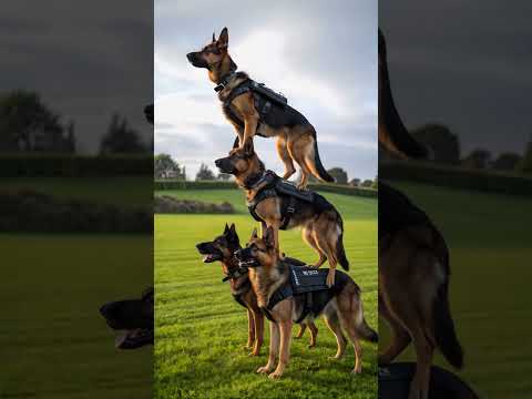 Skilled K9 Police Training in Action 🐕‍🦺👮 | Elite Obedience & Tactical Skills