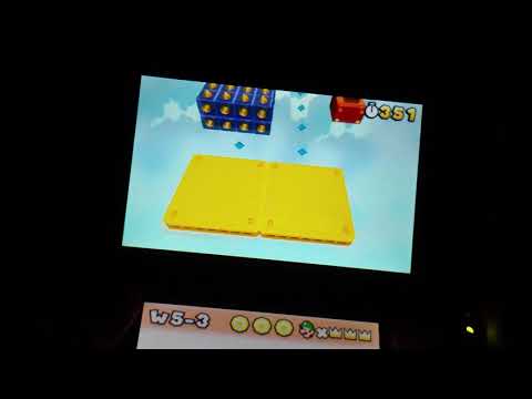 Super Mario 3D Land W5-3 No Tanooki Speedrun - Time: 81
